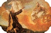 PIAZZETTA, Giovanni Battista Elijah Taken up in a Chariot of Fire oil painting artist